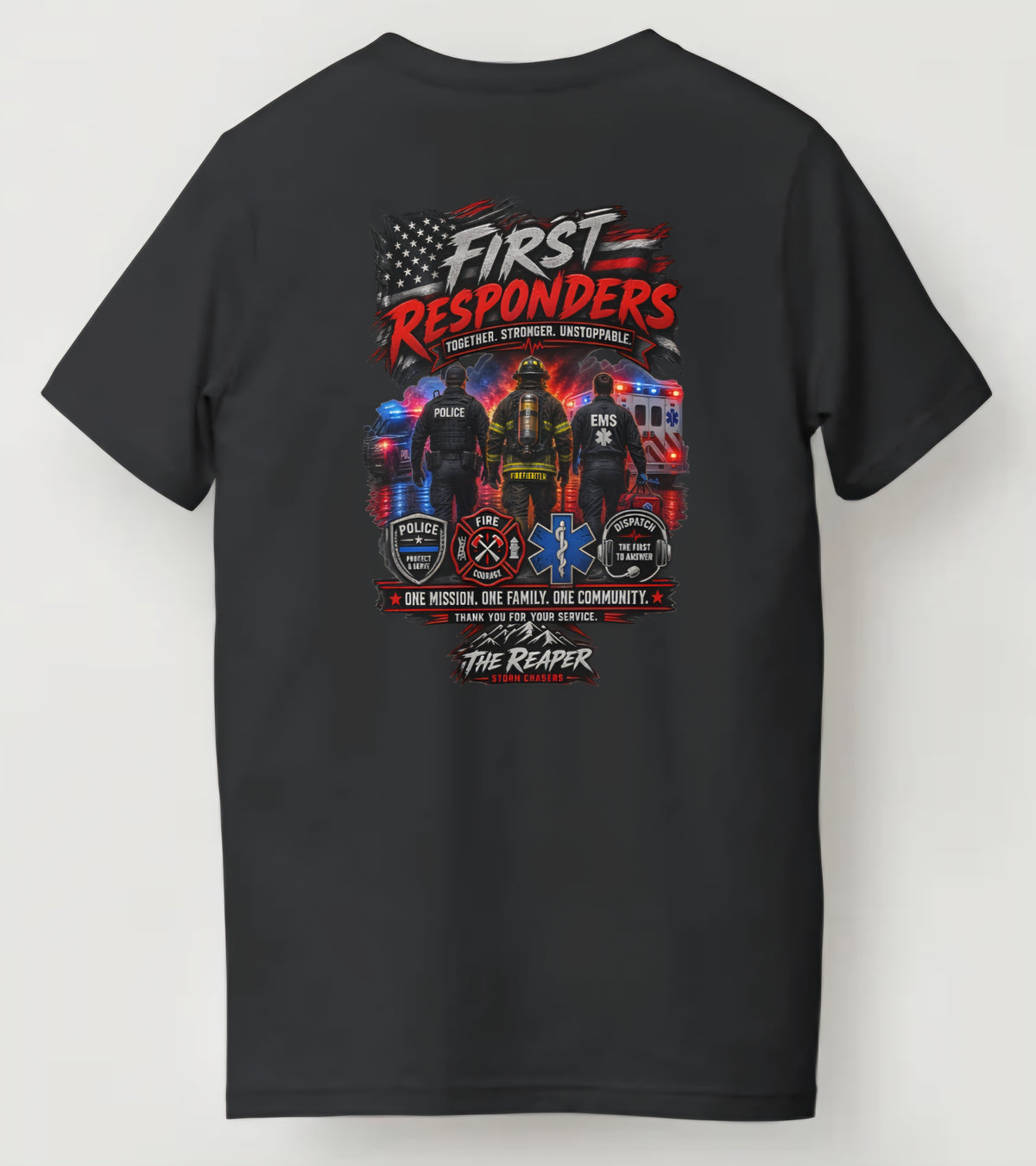 First Responders Fundraiser Shirt